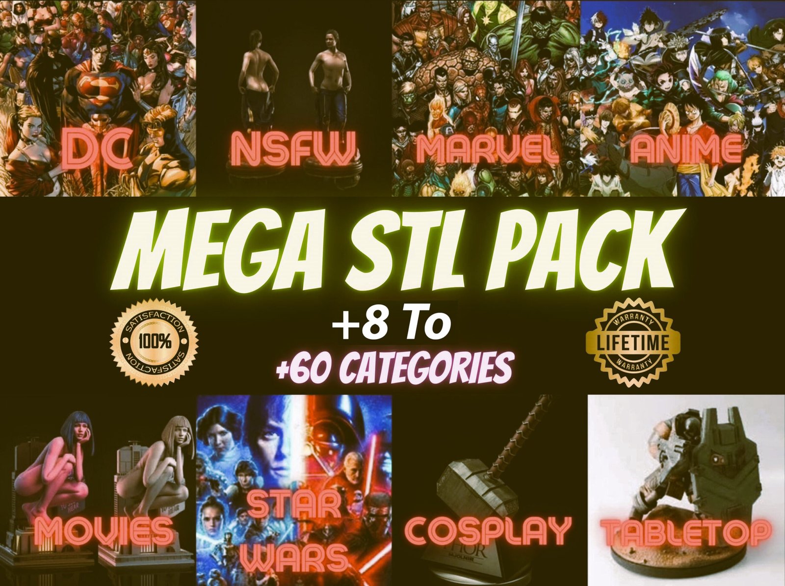 3D STL Bundle